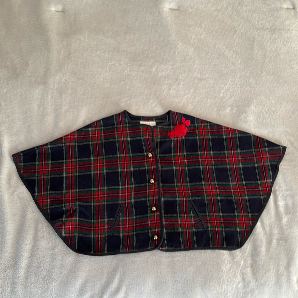 Janie and Jack sweater cape poncho size 5-6